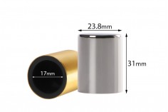 Спрей пулверизатор с капачка 15 мм  за парфюмни бутилки Крим ( подходящ за бутилка с код:14-398)